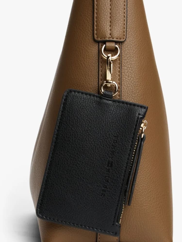 Γυναικεία TH Icon Τσάντα Καφέ Tommy Hilfiger AW0AW18140-R07