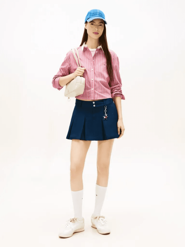 Tommy Jeans Crop Relaxed Fit Shirt Women