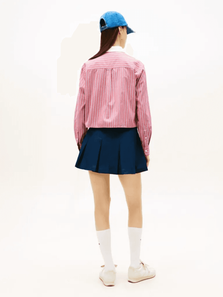 Tommy Jeans Crop Relaxed Fit Shirt Women