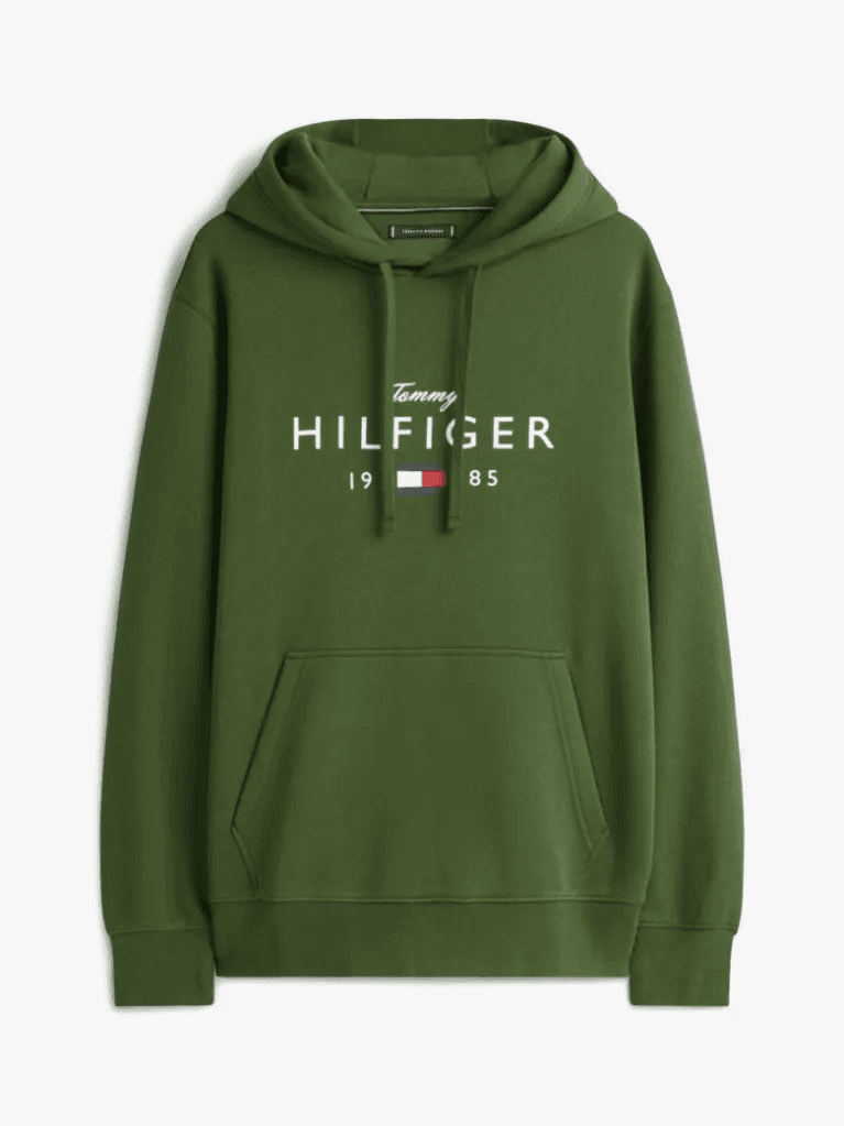 Ανδρικό Φούτερ Πράσινο Tommy Hilfiger MW0MW41427-L01