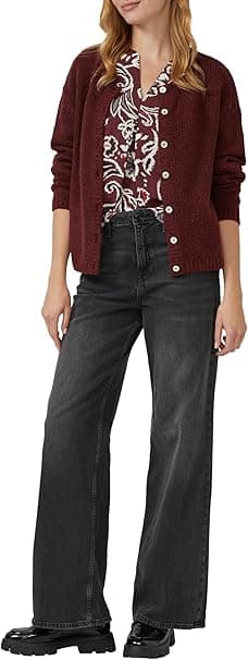 Γυναικεία Πουκαμίσα Μπορντό S.Oliver 2170028-39A2