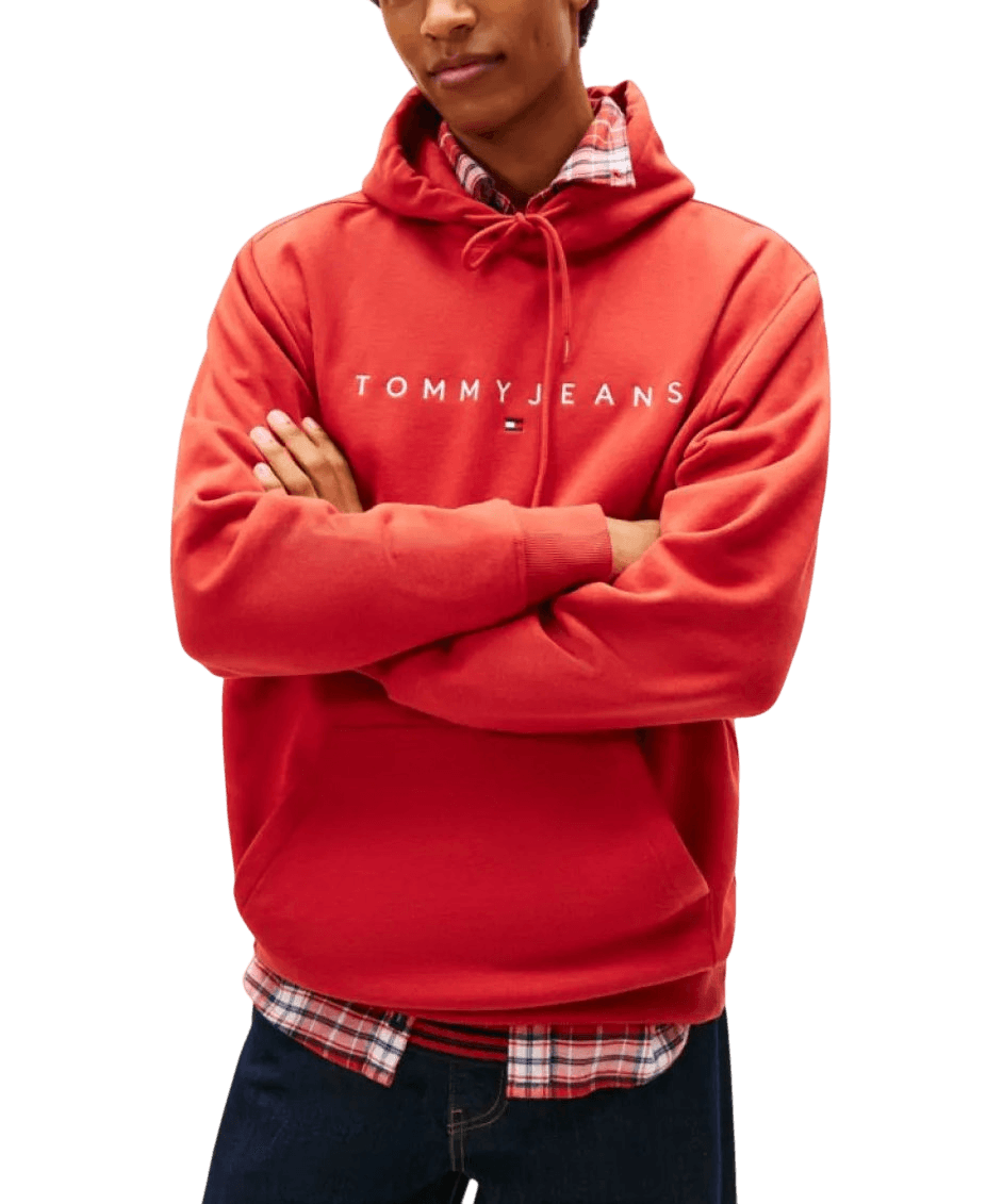Ανδρικό Φούτερ Κόκκινο Tommy Jeans DM0DM20746-XL0