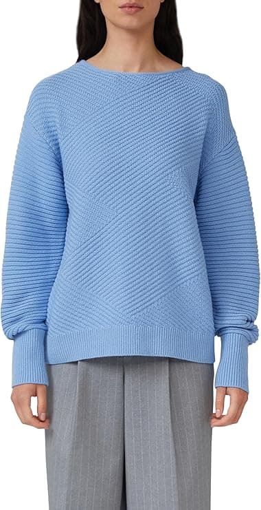 Γυναικείο Πουλόβερ Γαλάζιο S.Oliver 2170430-5141