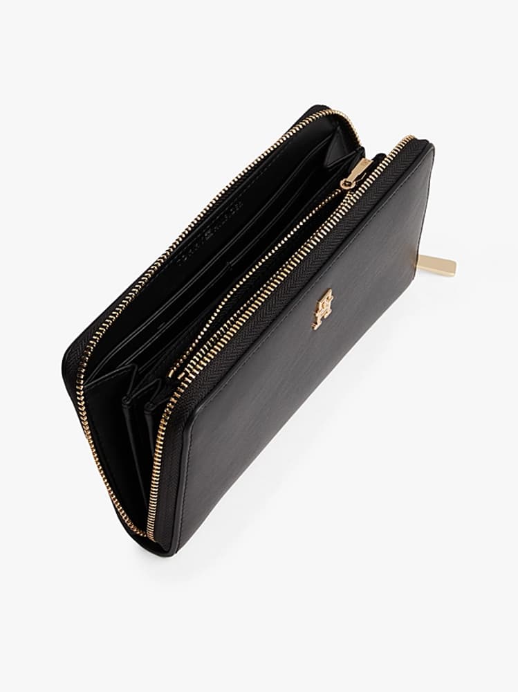 Γυναικείο TH Icon Πορτοφόλι Μαύρο Tommy Hilfiger AW0AW17744-BDS