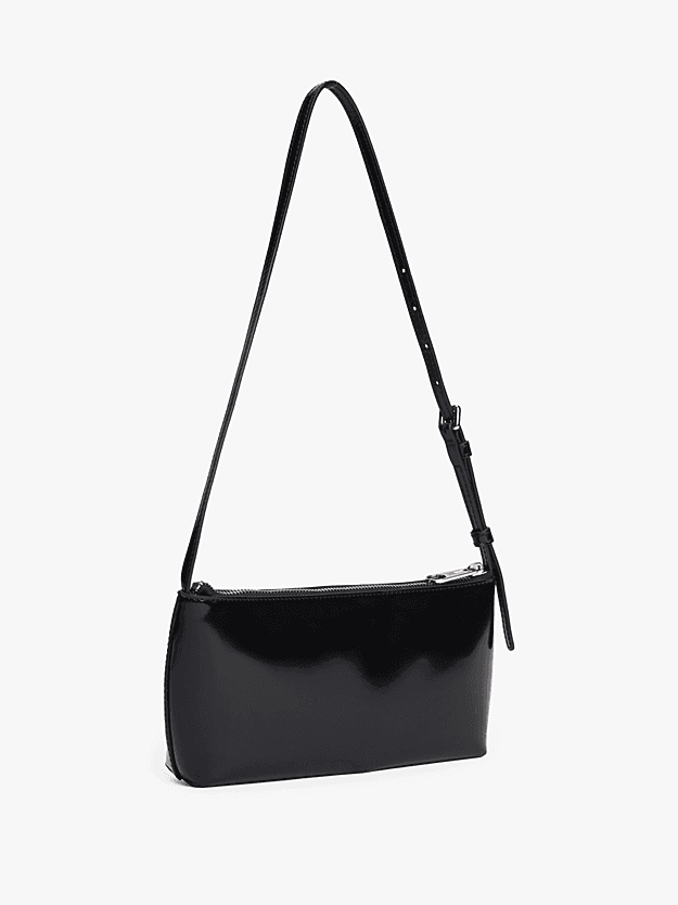 Γυναικεία Τσάντα Ώμου Μαύρη Tommy Jeans AW0AW17866-BDS