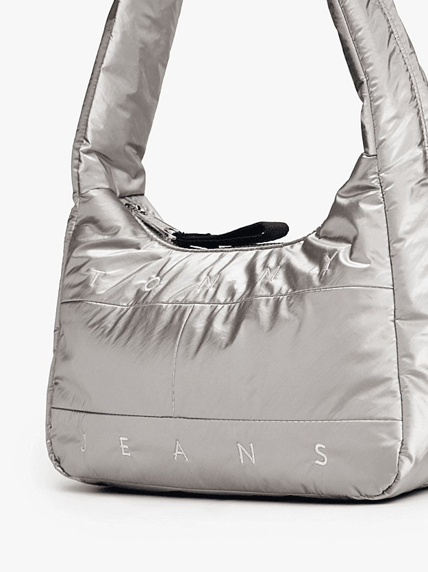 Γυναικεία Τσάντα Ασημί Tommy Jeans AW0AW18066-0IP