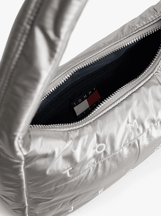 Γυναικεία Τσάντα Ασημί Tommy Jeans AW0AW18066-0IP