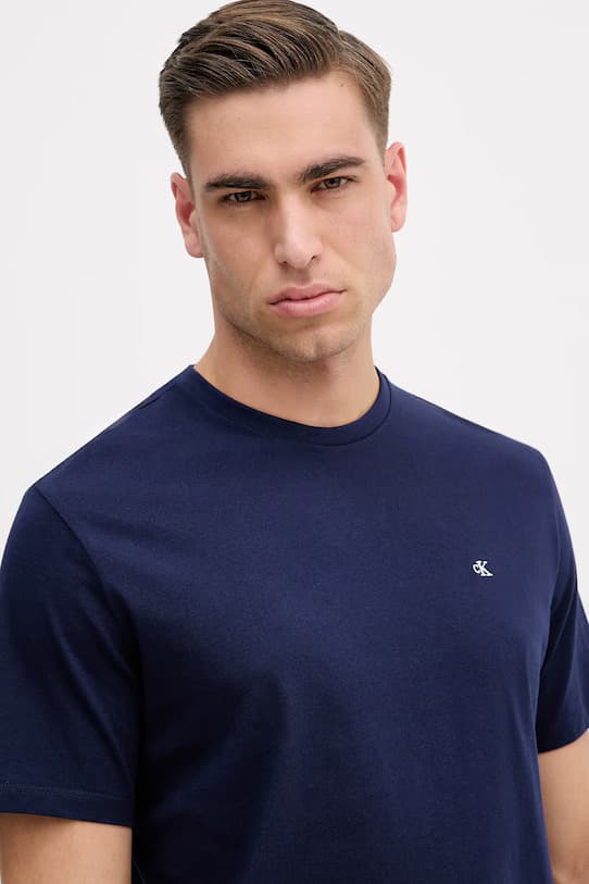 Ανδρικό Monogram T-shirt Navy Μπλε Calvin Klein LV04RD254G-WFW