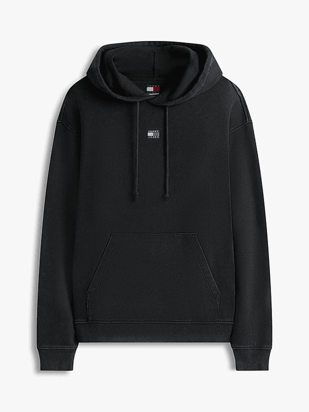 Ανδρικό Φούτερ Μαύρο Tommy Jeans DM0DM22383-BDS