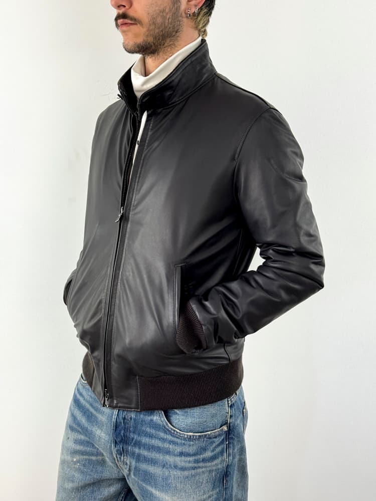 Ανδρικό Μπουφάν Σκούρο Καφέ Maffei 51220-T MORO