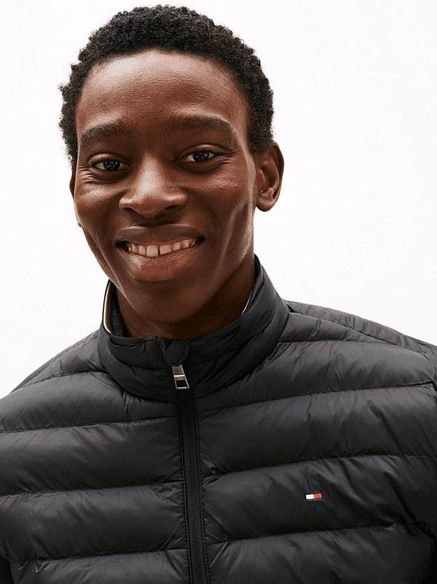 Ανδρικό Μπουφάν Μαύρο Tommy Hilfiger MW0MW39990-BDS