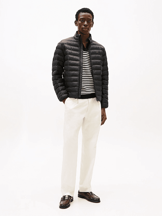 Ανδρικό Μπουφάν Μαύρο Tommy Hilfiger MW0MW39990-BDS