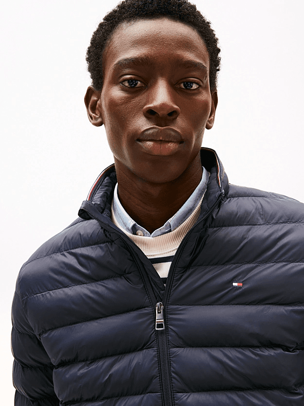 Ανδρικό Μπουφάν Navy Μπλε Tommy Hilfiger MW0MW39990-DW5