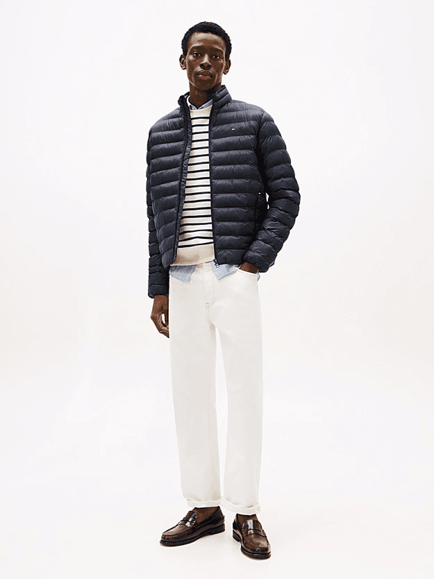 Ανδρικό Μπουφάν Navy Μπλε Tommy Hilfiger MW0MW39990-DW5