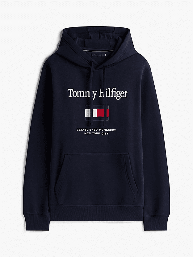 Ανδρικό Φούτερ Navy Μπλε Tommy Hilfiger MW0MW42735-DW5