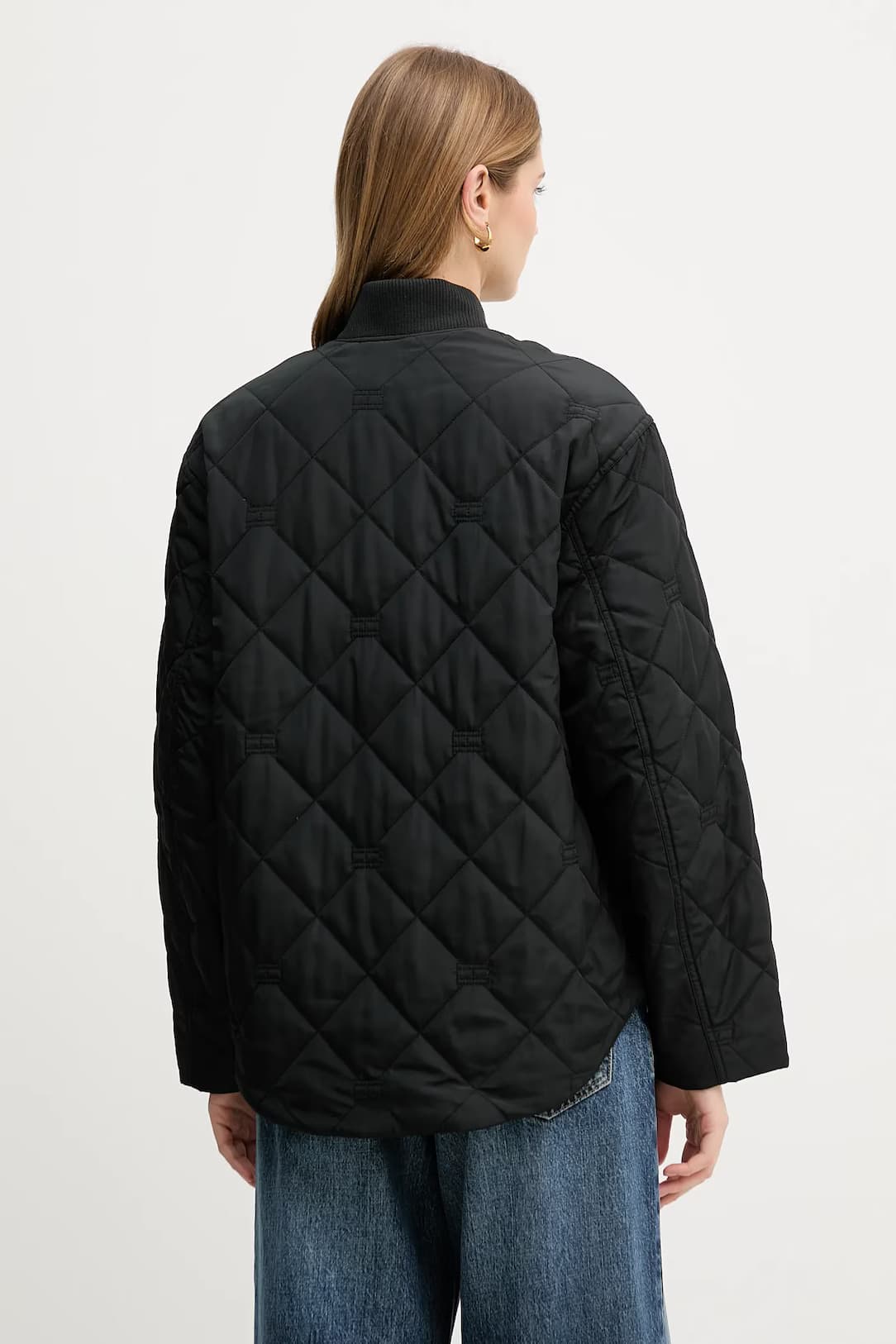 Γυναικείο Bomber Μπουφάν Μαύρο Tommy Hilfiger WW0WW48691-BDS