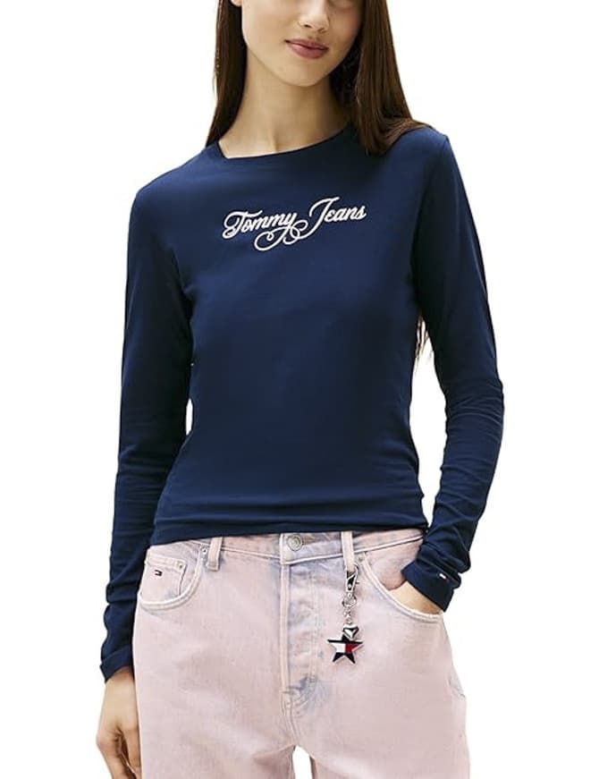 Women's T-Shirts Tommy Hilfiger Blue