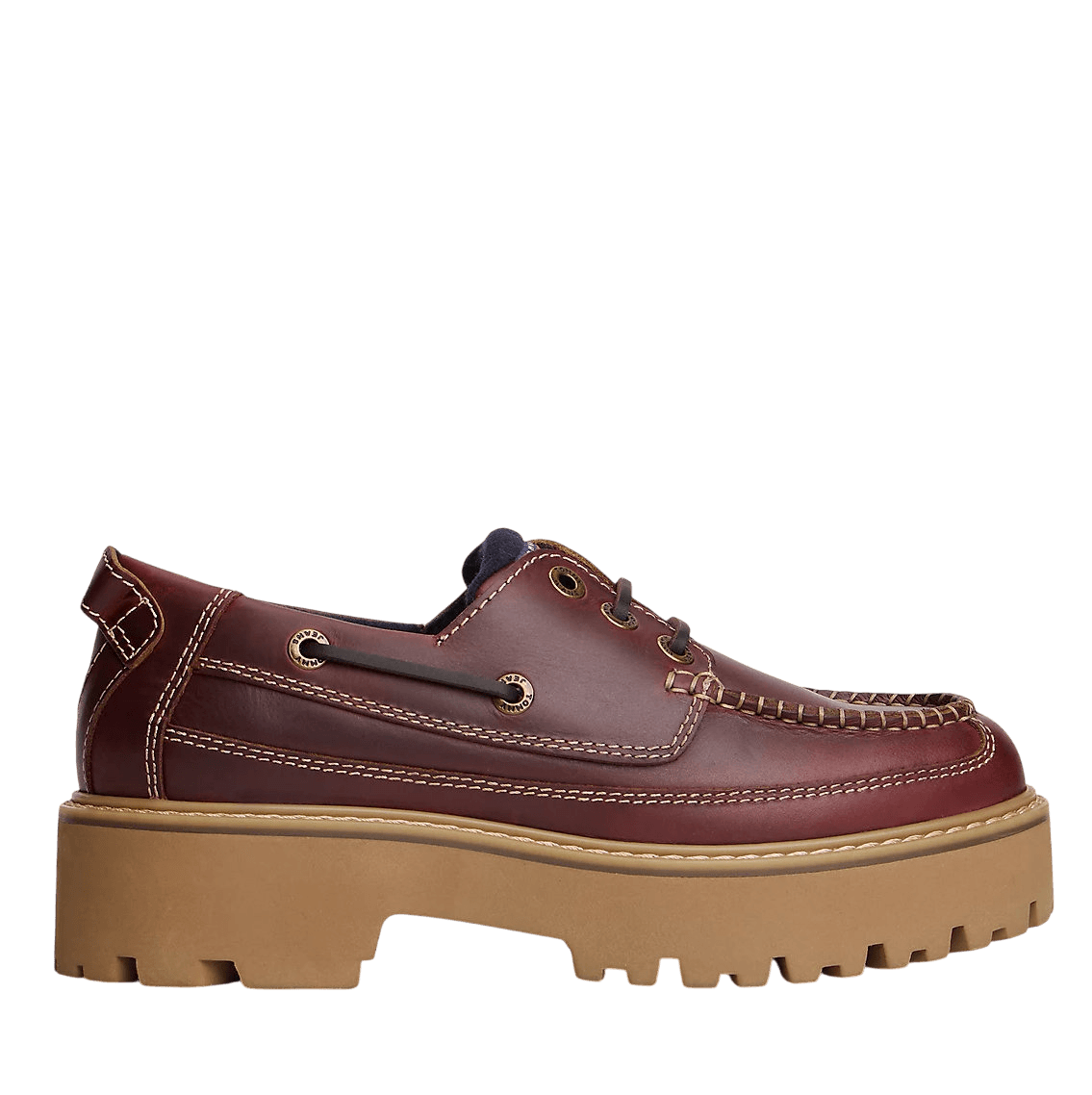 Γυναικεία Δερμάτινα Παπούτσια Καφέ Tommy Jeans EN0EN03003-GTB