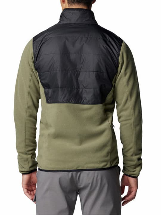 Ανδρική Basin Butte Fleece II Ζακέτα Χακί Columbia 2101761-397