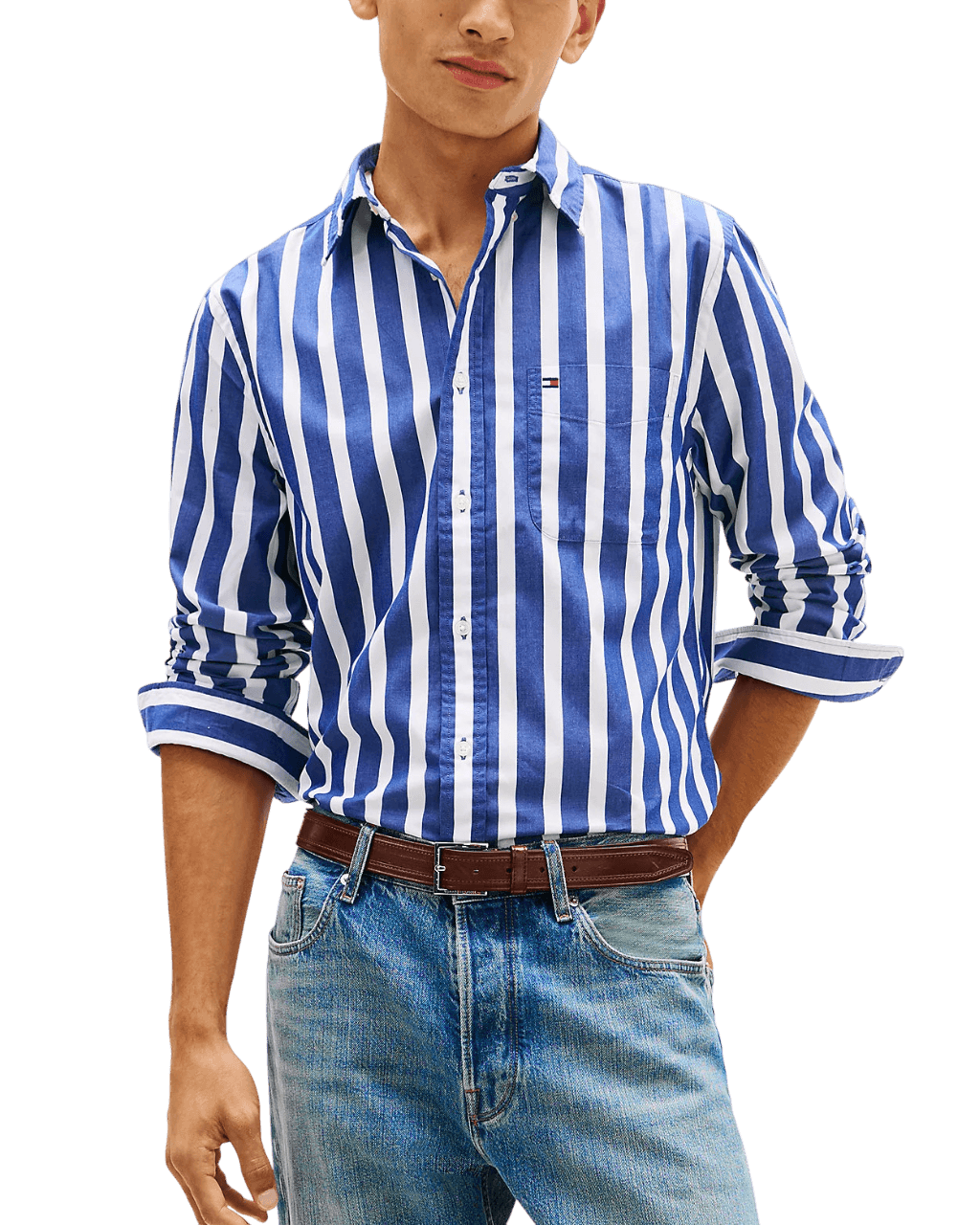 Men's Shirts Tommy Hilfiger Blue