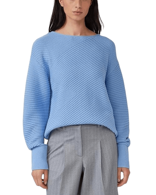 Γυναικείο Πουλόβερ Γαλάζιο S.Oliver 2170430-5141