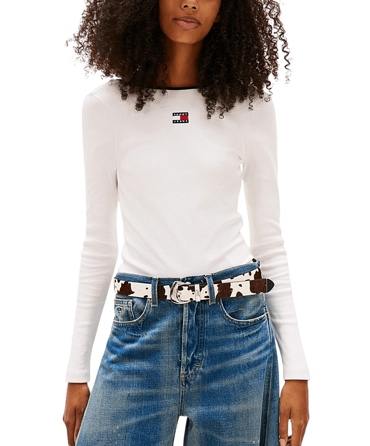 Women's T-Shirts Tommy Jeans Black