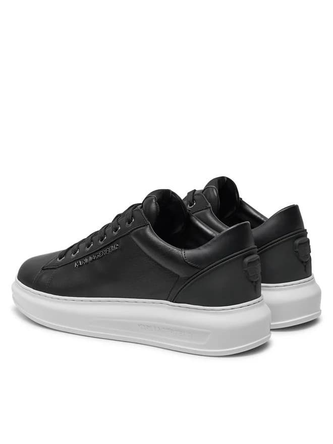 Ανδρικά Δερμάτινα NFT Kounter Sneakers Μαύρα Karl Lagerfeld KL52575N-000 BLACK