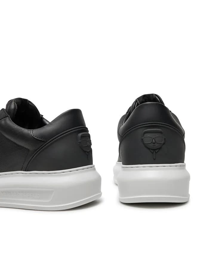 Ανδρικά Δερμάτινα NFT Kounter Sneakers Μαύρα Karl Lagerfeld KL52575N-000 BLACK
