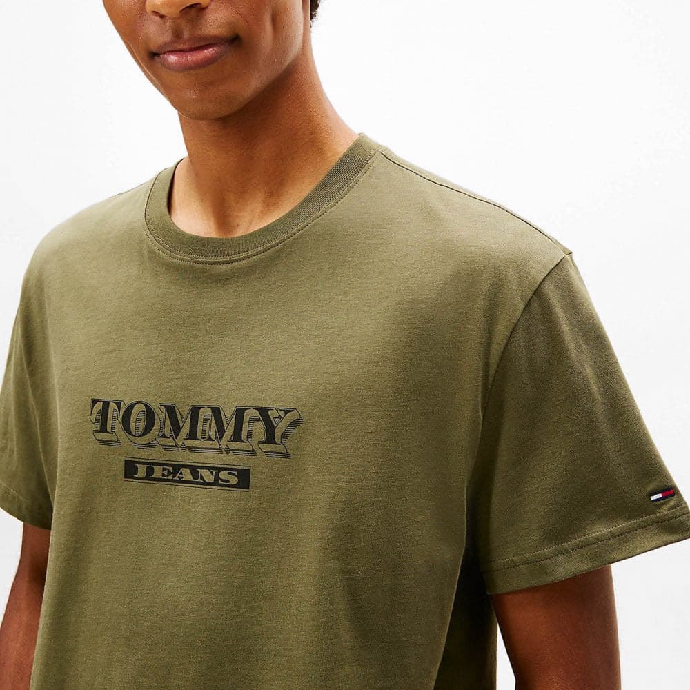 Men's T-Shirts Tommy Hilfiger Khaki