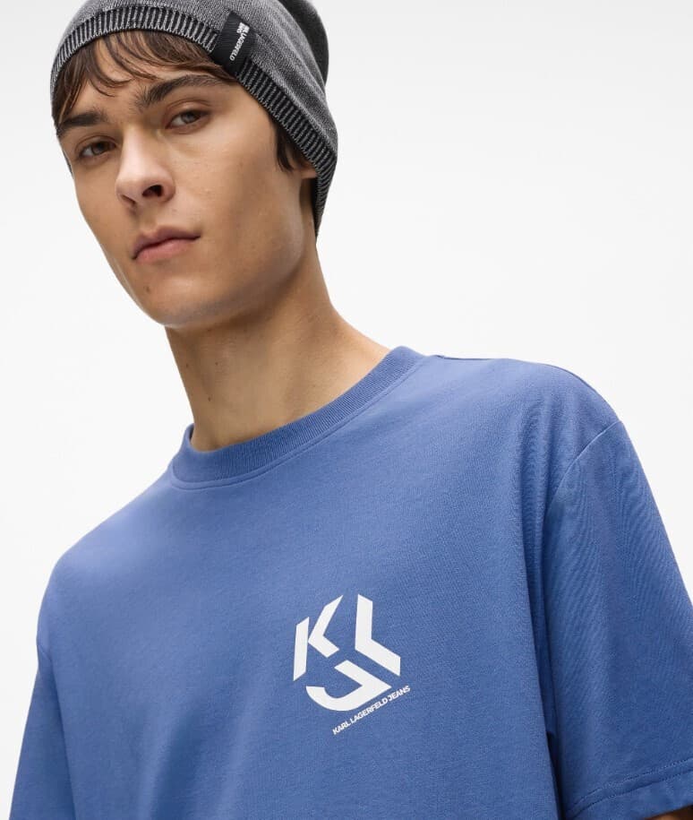 Men's T-Shirts Karl Lagerfeld Blue