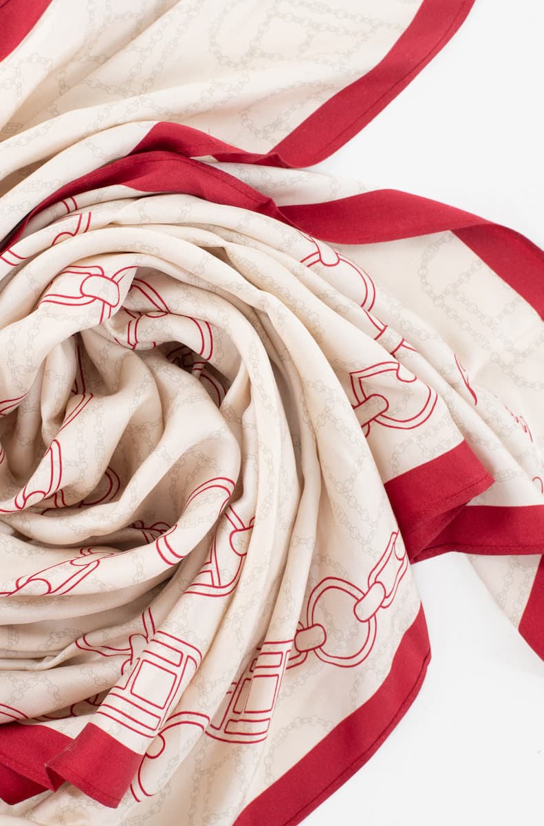 Γυναικείο Φουλάρι Κόκκινο Tommy Hilfiger AW0AW18277-0F4