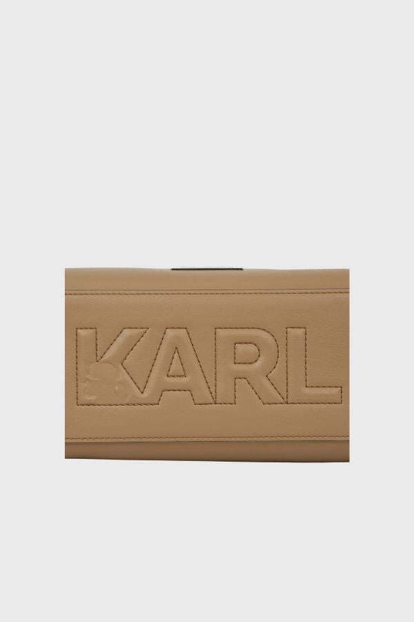 Γυναικεία Ikon Τσάντα Καφέ Karl Lagerfeld B1W30003-2DH MUSHROOM BROWN
