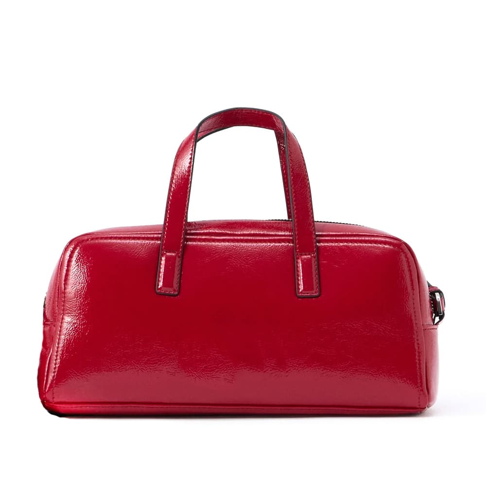 Γυναικεία Bowling Glossy Τσάντα Κόκκινη Karl Lagerfeld Jeans B1W30144-1HC POMPEIAN RED