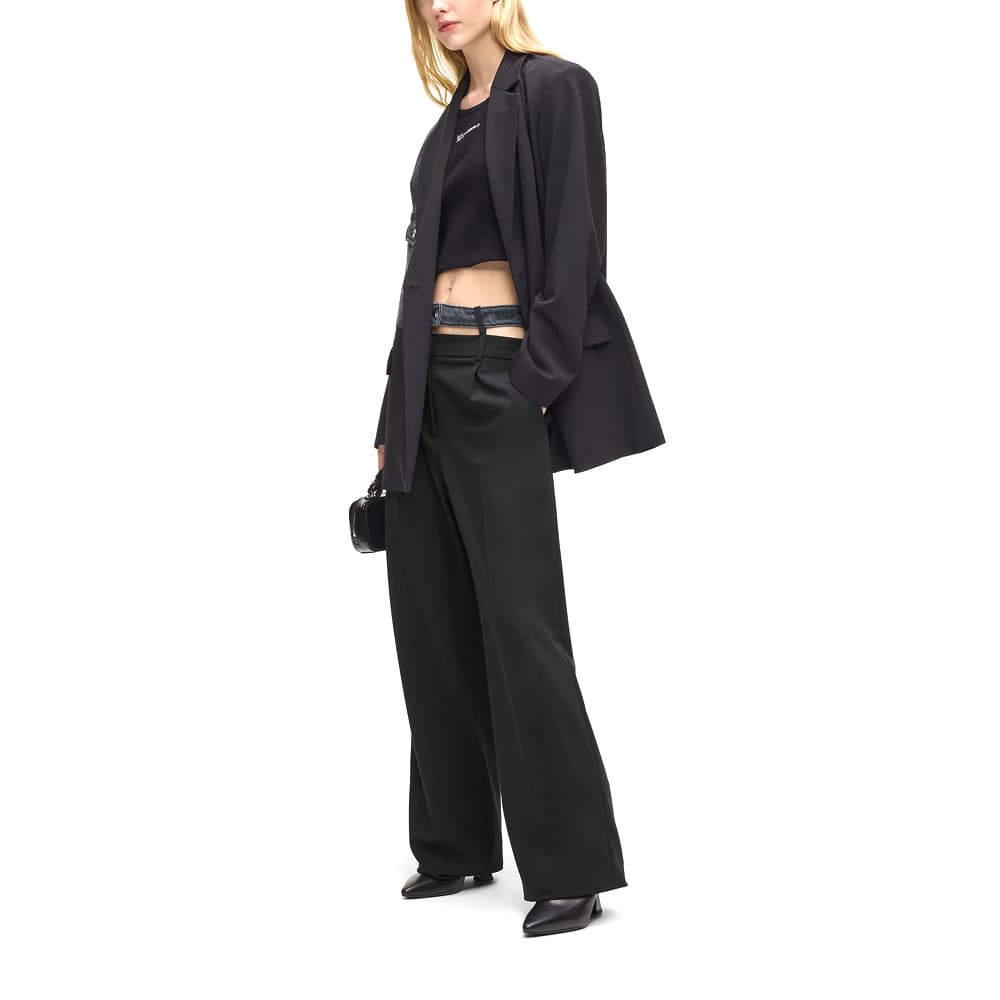 Women's Trousers Karl Lagerfeld Black