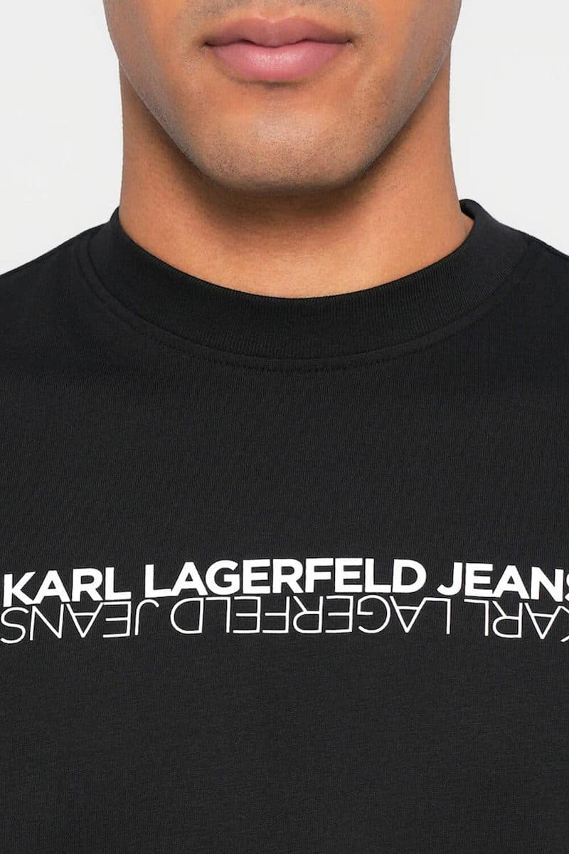 Men's T-Shirts Karl Lagerfeld Black