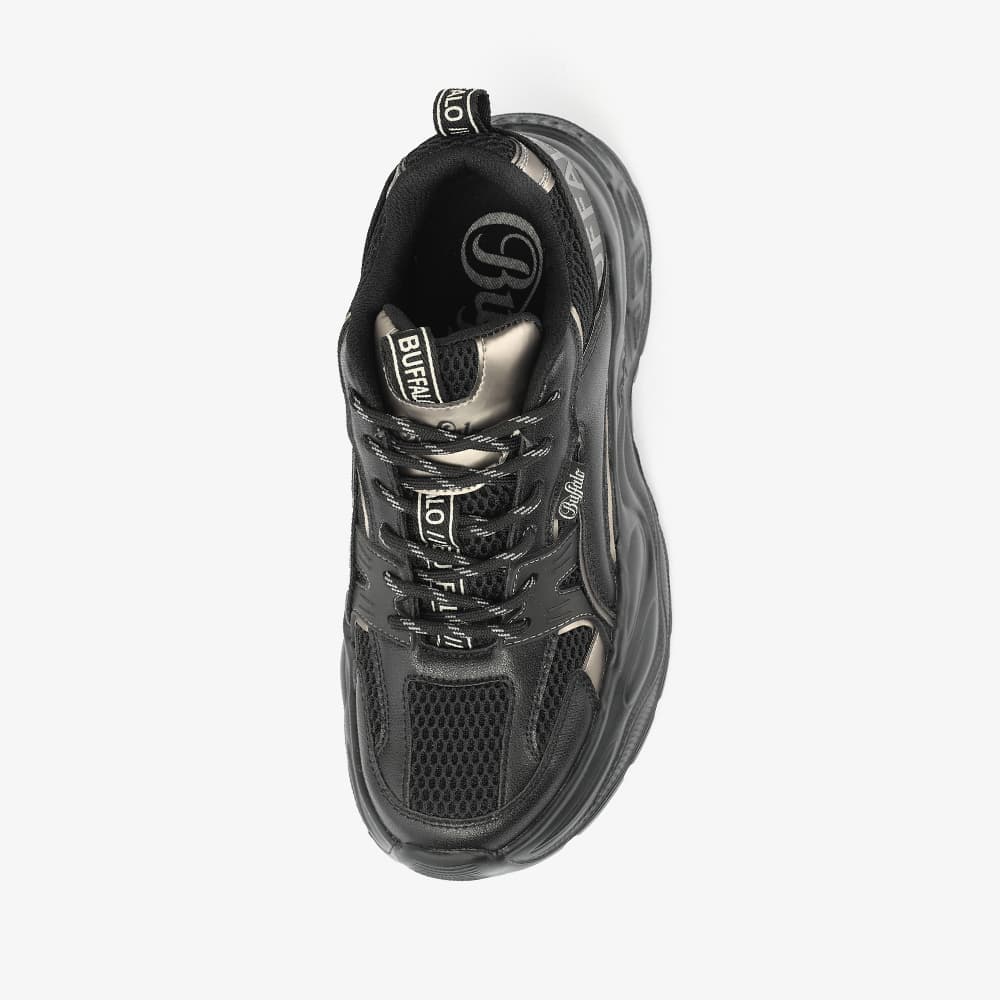 Γυναικεία Yuno One Sneakers Μαύρα Buffalo BUF1636645-BLACK