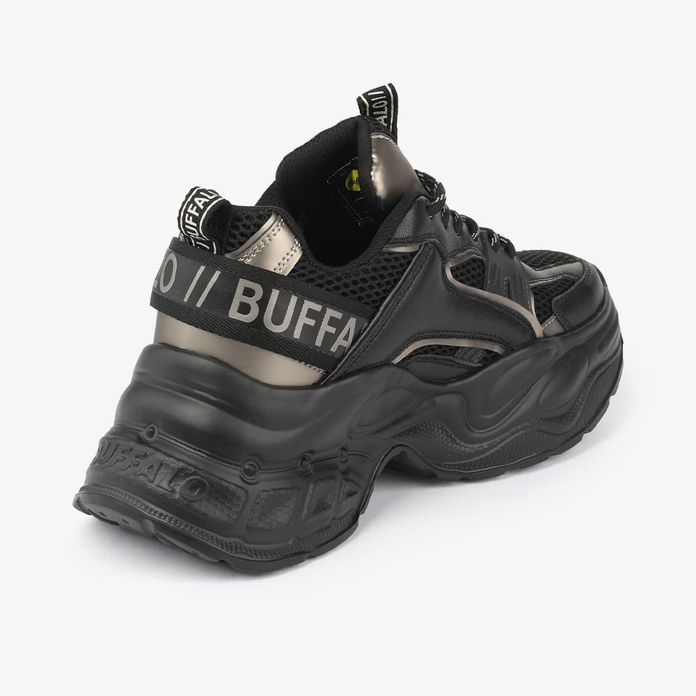 Γυναικεία Yuno One Sneakers Μαύρα Buffalo BUF1636645-BLACK