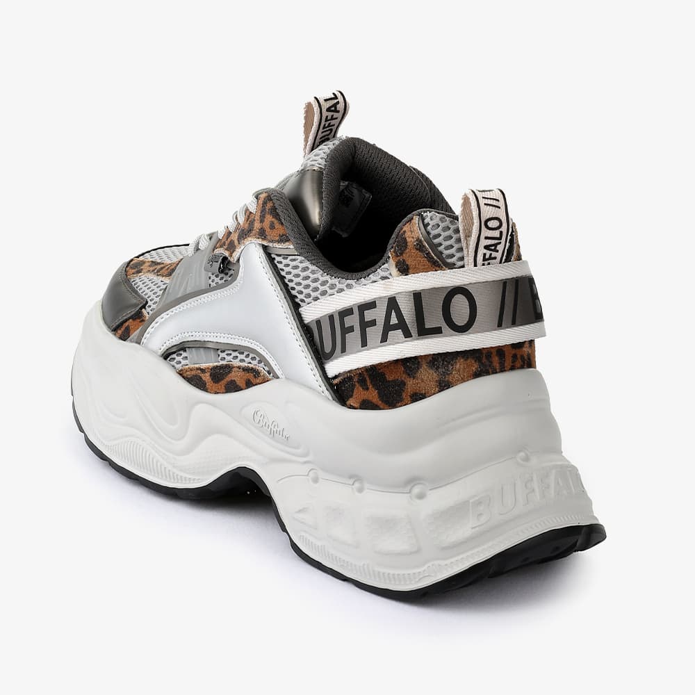 Γυναικεία Yuno One Sneakers Γκρι Buffalo BUF1636647-GREY LEO