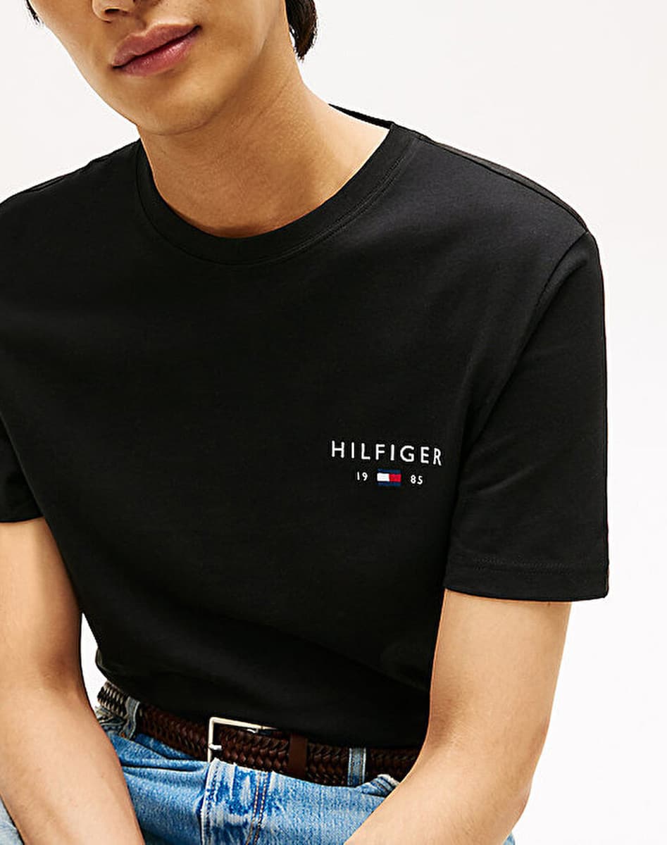 Men's T-Shirts Tommy Hilfiger Black