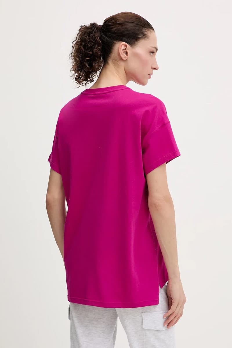 Γυναικείο Logo T-shirt Φουξ DKNY DP6T1534-H0J