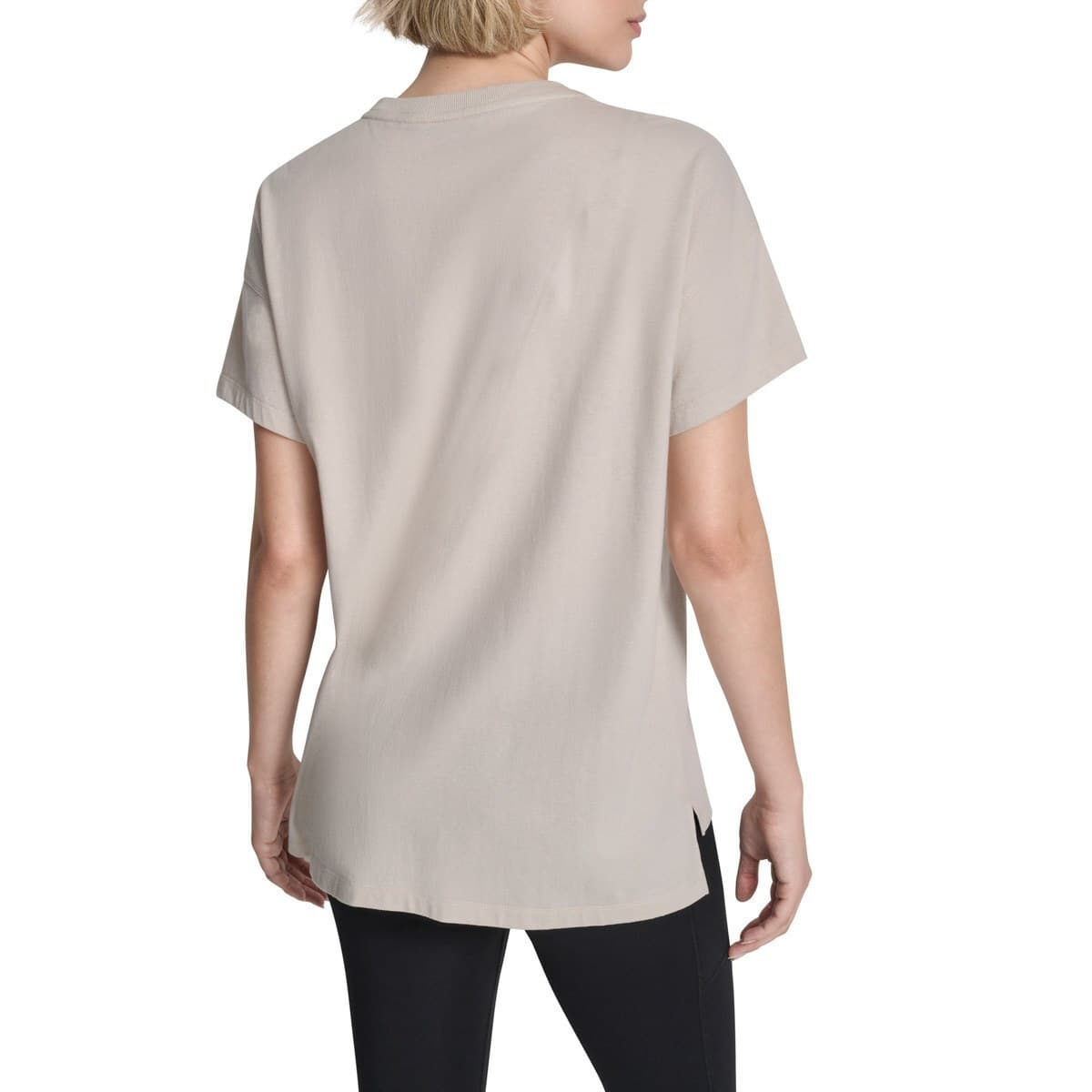 Γυναικείο Logo T-shirt Μπεζ DKNY DP6T1534-OTA