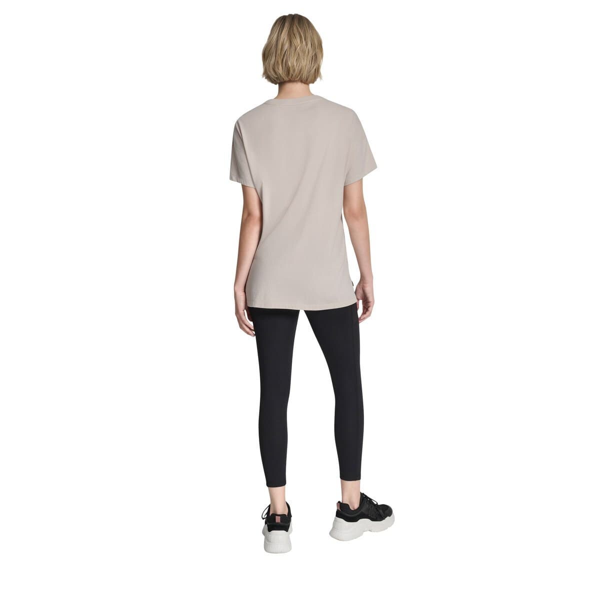 Γυναικείο Logo T-shirt Μπεζ DKNY DP6T1534-OTA