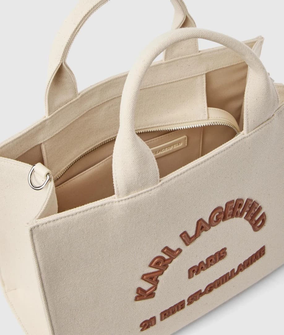 Γυναικεία K/Rsg Md Tote Τσάντα Εκρού Karl Lagerfeld B2W50010-106 NATURAL