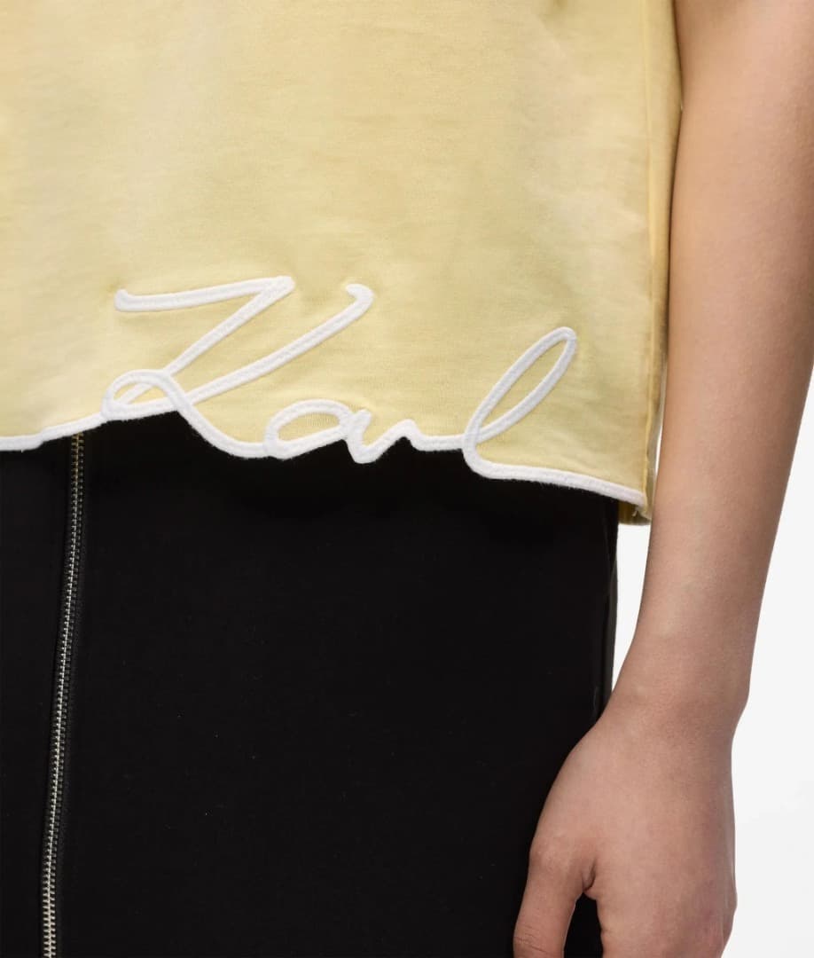 Γυναικείο Tank Top Κίτρινο Karl Lagerfeld B2W17018-1LD SUNLIGHT