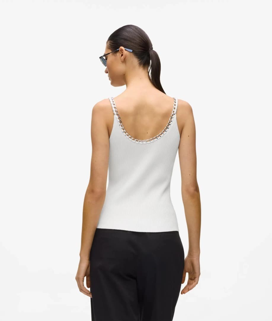 Γυναικείο Top Λευκό Karl Lagerfeld B2W18004-100 WHITE