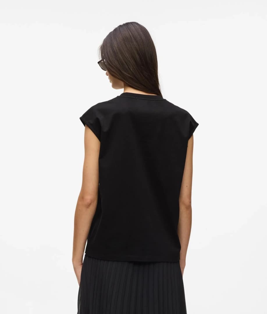 Γυναικείο Tank Top Μαύρο Karl Lagerfeld B2W17018-999 BLACK