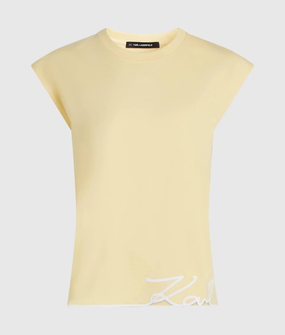 Γυναικείο Tank Top Κίτρινο Karl Lagerfeld B2W17018-1LD SUNLIGHT