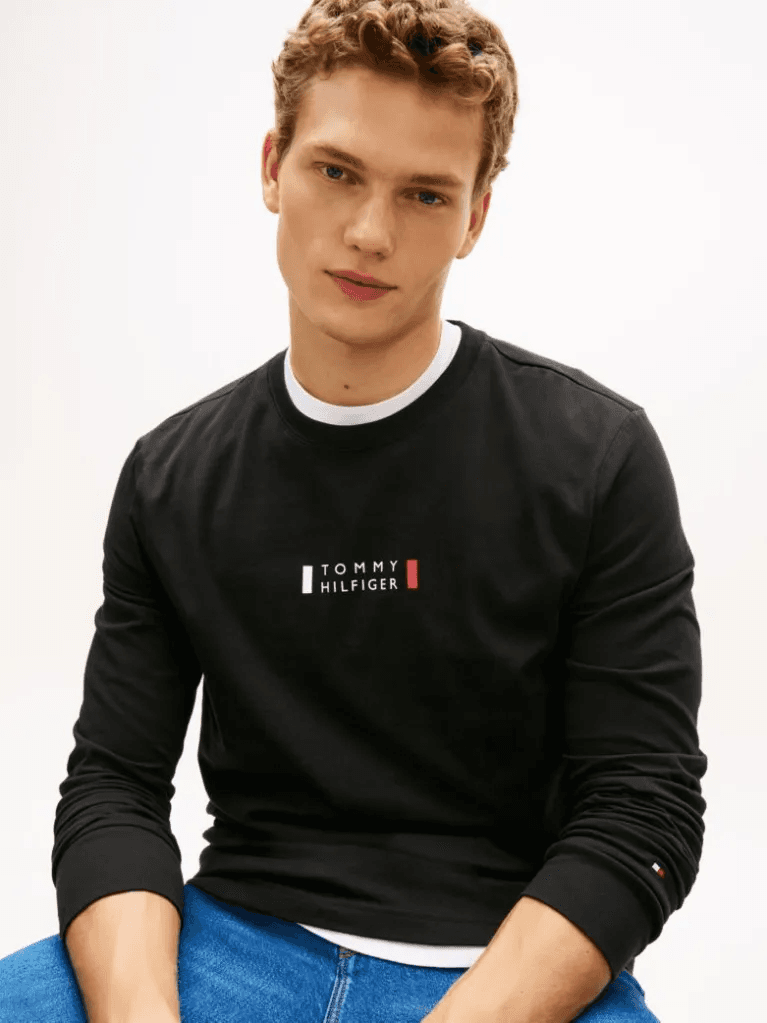 Men's T-Shirts Tommy Hilfiger Black