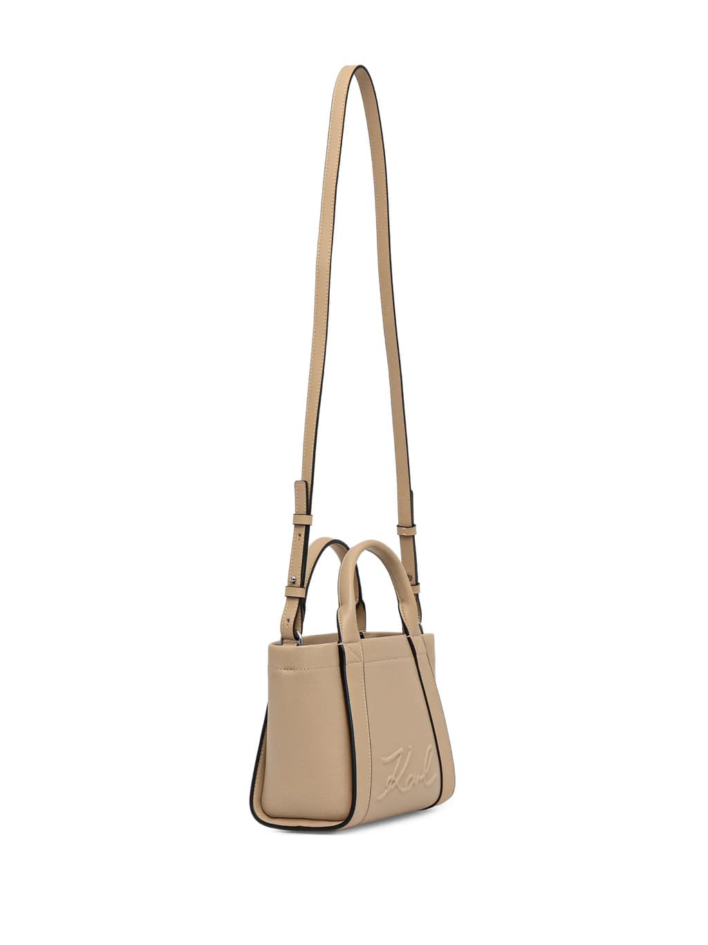 Γυναικεία K/Ville Tote Τσάντα Μπεζ Karl Lagerfeld B1W30067-2FT SAFARI
