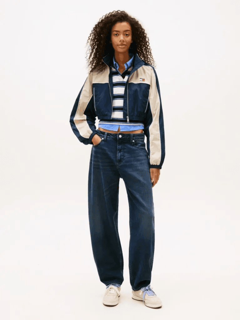 Γυναικείο Μπουφάν Navy Μπλε Tommy Jeans DW0DW22055-C1G